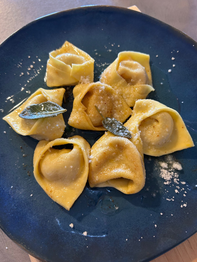 TORTELLI CON LA ZUCCA AL BURRO E SALVIA