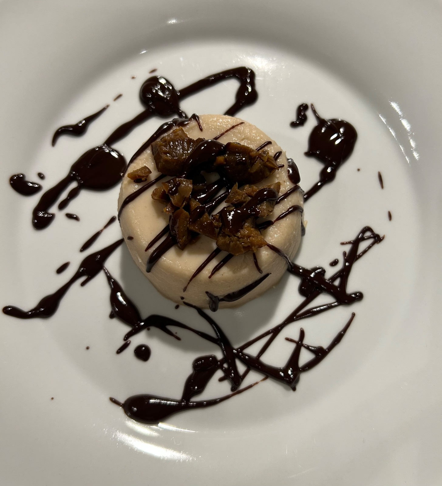 PANNA COTTA CON CREMA DI MARRONI