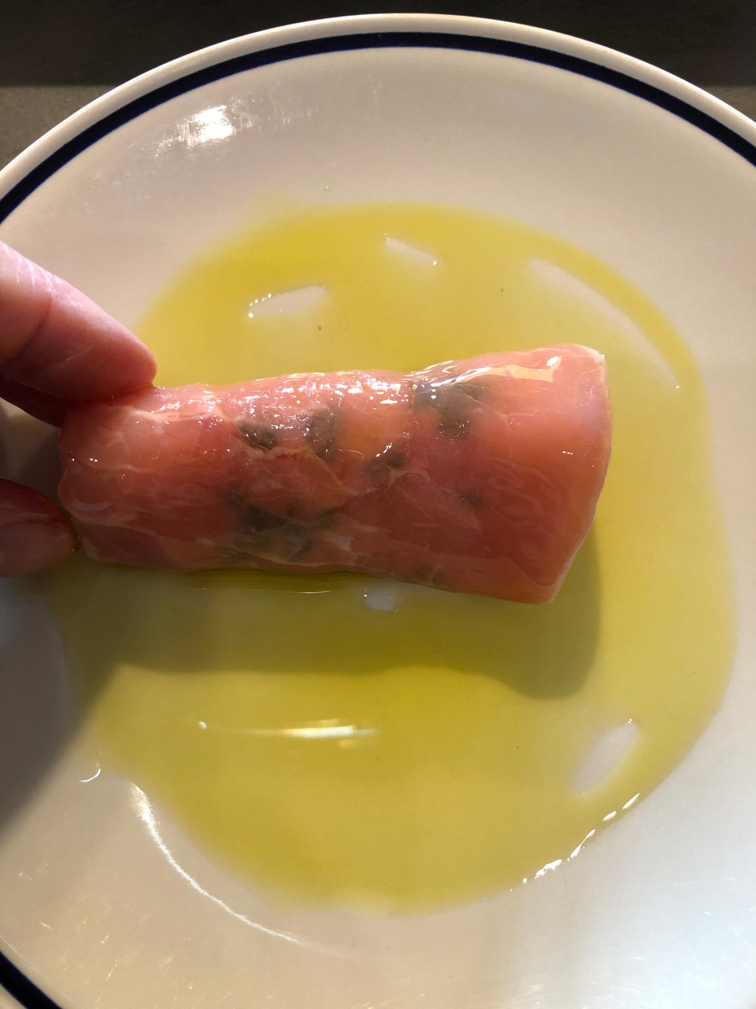 involtini di lonza con prosciutto e formaggio