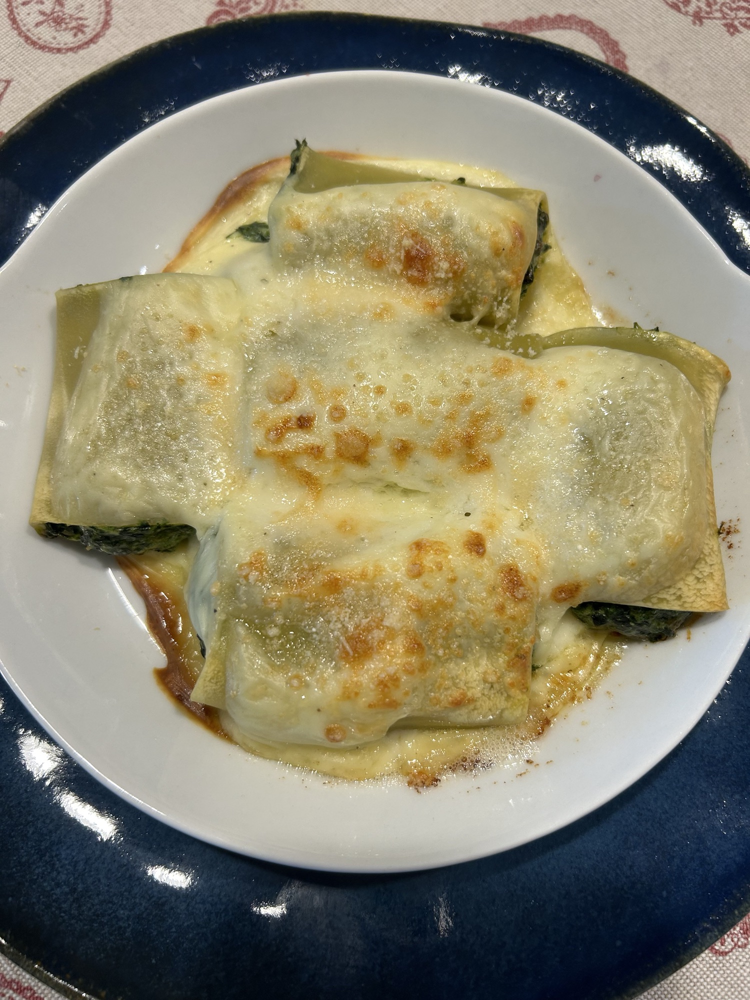 PACCHERI AL FORNO CON SPINACI FORMAGGIO SPALMABILE E BESCIAMELLA | In ...